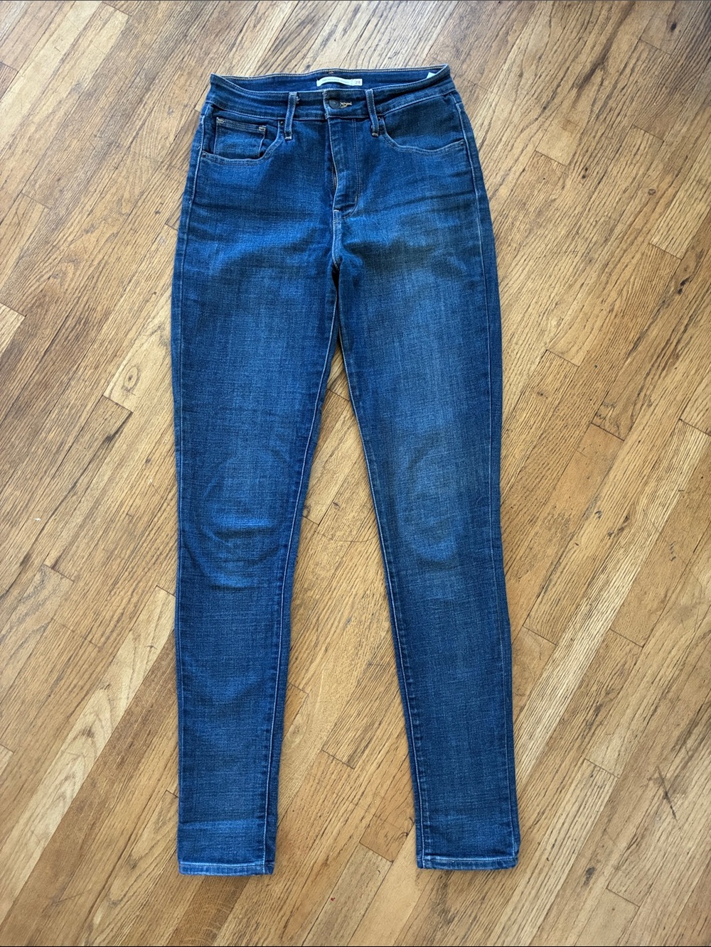 Women's Levi’s 721 Dark Blue High-Rise Skinny Jeans